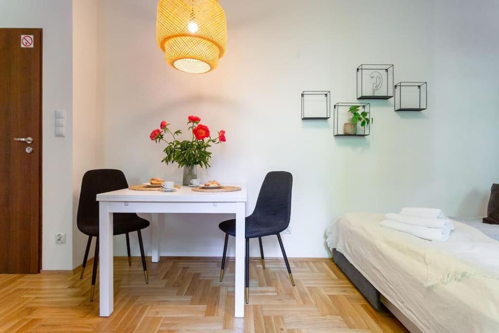 May C Studio W/Balcony Cracovia Exterior foto
