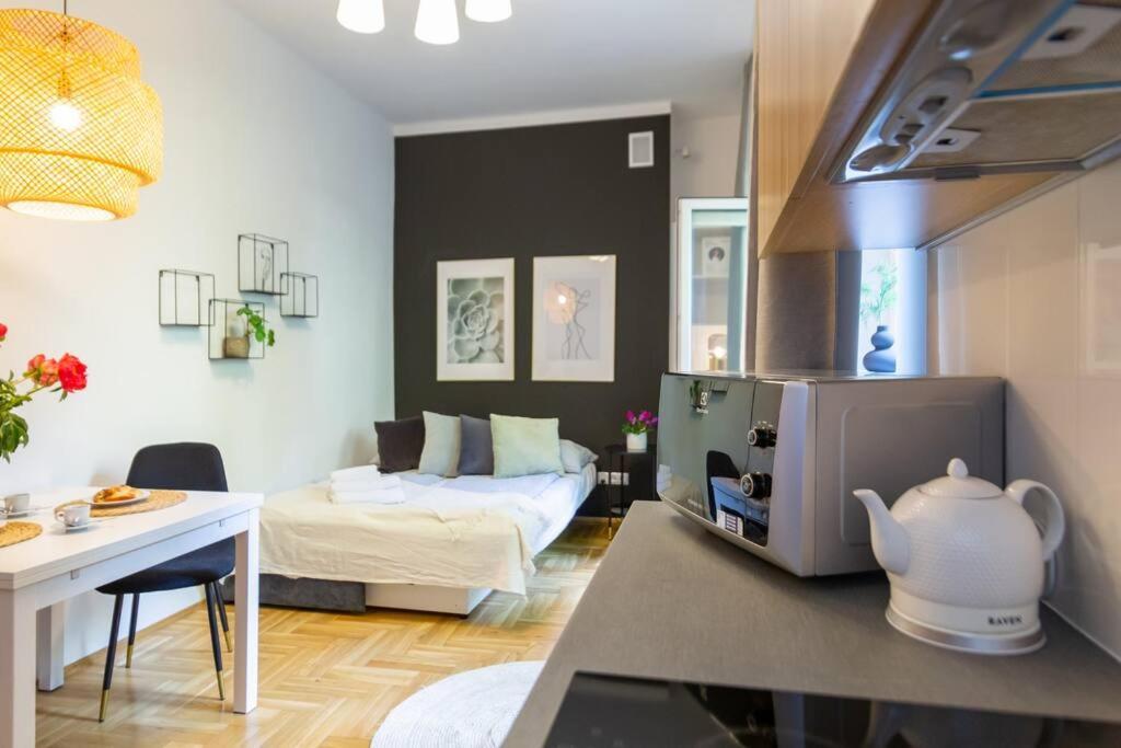 May C Studio W/Balcony Cracovia Exterior foto
